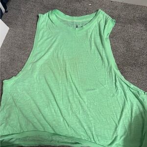 Free People Sleeveless Green Women's Top